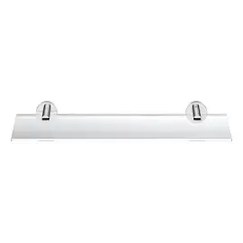 Поличка скляна 530 мм Start QuickFix Grohe 41202000 Chrome — вид спереду