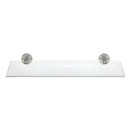 Поличка скляна 530 мм Start QuickFix Grohe 41202DC0 Super Steel — вид спереду