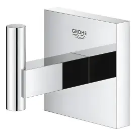 Крючок Start Cube QuickFix Grohe 40961000 White Alpin — вид спереди