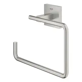 Тримач для рушників Start Cube QuickFix Grohe 40975DC0 Super Steel — вид спереду