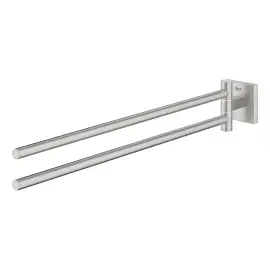 Держатель для полотенец двойной Start Cube QuickFix Grohe 40976DC0 — боковой ракурс