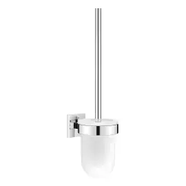 Щетка для унитаза Start Cube QuickFix Grohe 40977000 White Alpin — вид на белом фоне