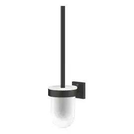 Щітка для унітазу Start Cube QuickFix Grohe 409772430 Matt Black — вид спереду