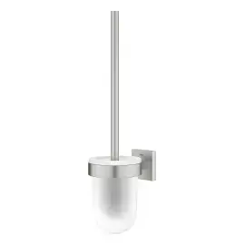 Щітка для унітазу Start Cube QuickFix Grohe 40977DC0 Super Steel — вид спереду