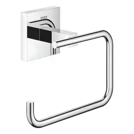 Тримач для туалетного паперу без кришки Start Cube QuickFix Grohe 40978000 Chrome — вид на білому тлі