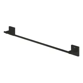 Тримач для рушника 600 мм Start Cube QuickFix Grohe 410892430 Matt Black — вид спереду