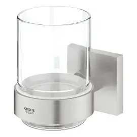 Стакан для зубных щеток Start Cube QuickFix Grohe 41097DC0 — вид спереди