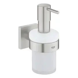Дозатор для жидкого мыла Start Cube QuickFix Grohe 41098DC0 — вид на белом фоне