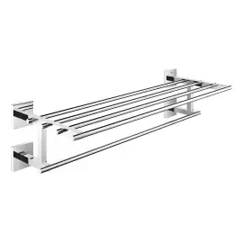 Полиця для рушників Start Cube QuickFix Grohe 41099000 Chrome — вид на білому тлі