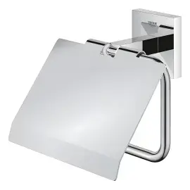 Тримач для туалетного паперу Start Cube QuickFix Grohe 41102000 Chrome — вид спереду