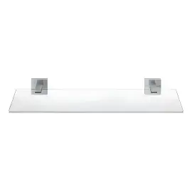 Поличка скляна 530 мм Start Cube QuickFix Grohe 41109000 Chrome — вид спереду