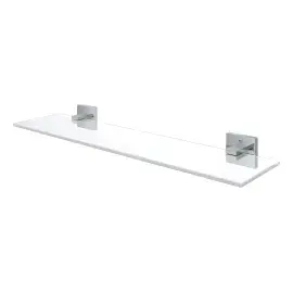 Поличка скляна 530 мм Start Cube QuickFix Grohe 41109000 Chrome — бічний ракурс