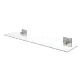 Поличка скляна 530 мм Start Cube QuickFix Grohe 41109DC0 Super Steel — бічний ракурс
