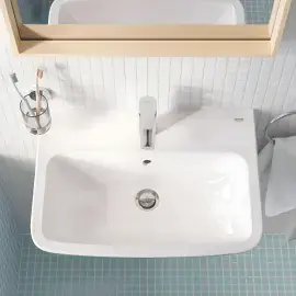 Змішувач для раковини StartEdge з донним клапаном Push-Open, розмір S QuickFix Grohe 23900001 — вид згори
