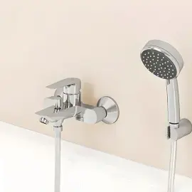 Смеситель для ванной Start QuickFix Grohe 24198001 — вид спереди