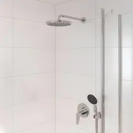 Душевая система скрытого монтажа StartEdge с Vitalio Start 250 Grohe 25293000 — вид спереди