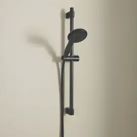 Душовий гарнітур зі стійкою 600 мм Tempesta 110, 2 типи струменю Grohe 261622433 — бічний ракурс