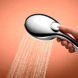 Душевой гарнитур Tempesta 110, 2 типа струи Grohe 26164003 — вид спереди