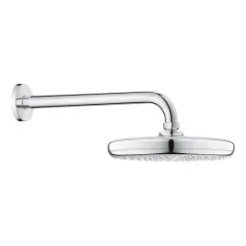 Верхній душ з настінним тримачем Tempesta 210 Grohe 26411000 — вид на білому тлі