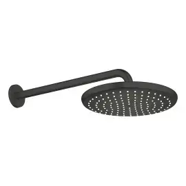 Верхний душ с настенным держателем Tempesta 250 Grohe 266682430 — вид на белом фоне