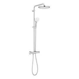 Душова система з термостатом Tempesta 250 Grohe 26670001 — вид на білому тлі