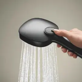 Душевой гарнитур, 2 режима струи со штангой 600 мм Tempesta Cube 110 Grohe 267482433 — боковой ракурс