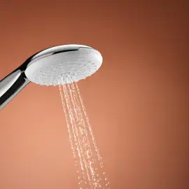 Душовий гарнітур зі стійкою 600 мм Tempesta 110, 2 типи струменю Grohe 27598003 — вид згори