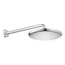 Верхний душ с настенным держателем Tempesta 250 Grohe 26668000 — вид на белом фоне