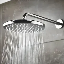 Верхний душ с настенным держателем Tempesta 250 Grohe 26668000 — вид спереди