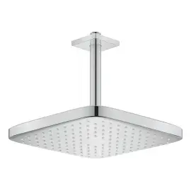 Верхний душ с потолочным держателем Tempesta 250 Cube Grohe 26688000 — вид на белом фоне