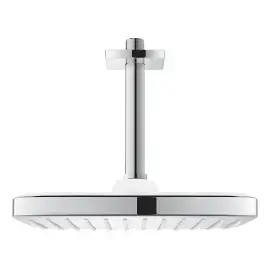 Верхний душ с потолочным держателем Tempesta 250 Cube Grohe 26688000 — вид спереди