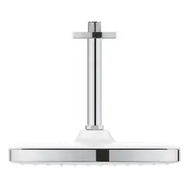 Верхний душ с потолочным держателем Tempesta 250 Cube Grohe 26688000 — боковой ракурс