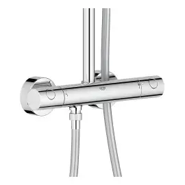 Душова система з термостатом Tempesta Cosmopolitan 210 Grohe 27922001 — вид спереду