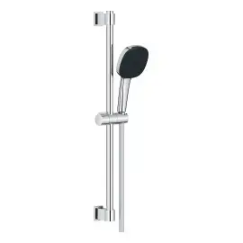 Душови гарнітур з 3 типами струменю зі стійкою 600 мм Vitalio Comfort 110 QuickFix Grohe 26096001 — вид на білому тлі