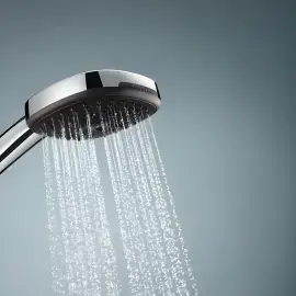 Душови гарнітур з 3 типами струменю Vitalio Comfort 110 QuickFix Grohe 26176001 — бічний ракурс