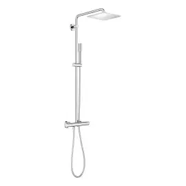 Душова система з термостатом Vitalio Joy XXL 230 Grohe 26365000 — вид на білому тлі