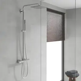 Душова система з термостатом Vitalio Joy XXL 230 Grohe 26365000 — вид спереду