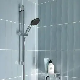 Душови гарнітур з 3 типами струменю Vitalio Start 110 QuickFix Grohe 26032001 — вид спереду