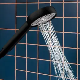 Душовий гарнітур 2jet Activera Select S Hansgrohe 28054670 Matt Black — бічний ракурс