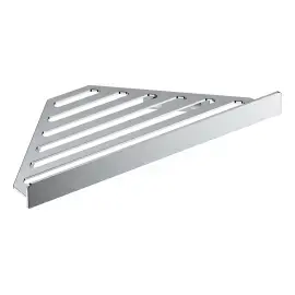 Кутова душова поличка AddStoris Hansgrohe 41741000 Chrome — вид на білому тлі