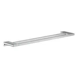 Тримач для рушника подвійний AddStoris Hansgrohe 41743000 Chrome — вид на білому тлі