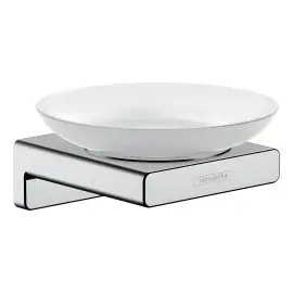 Мильниця AddStoris Hansgrohe 41746000 Chrome — вид на білому тлі