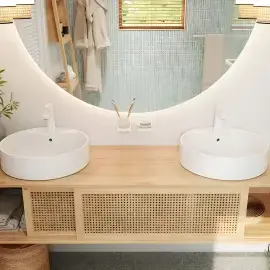 Мильниця AddStoris Hansgrohe 41746700 White Matt — бічний ракурс