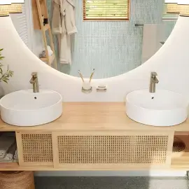 Склянка для зубних щіток AddStoris Hansgrohe 41749140 Brushed Bronze — вид згори