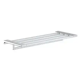 Вішалка для рушників AddStoris Hansgrohe 41751000 Chrome — вид на білому тлі