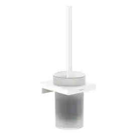 Йоржик AddStoris Hansgrohe 41752700 White Matt — вид на білому тлі