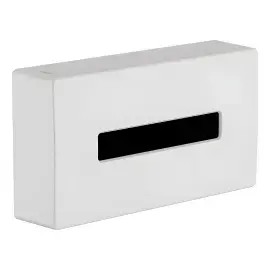 Контейнер для серветок AddStoris Hansgrohe 41774700 White Matt — вид на білому тлі