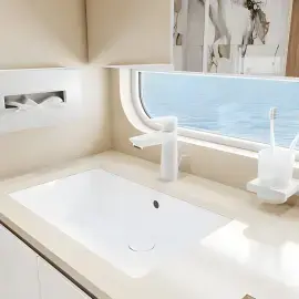Контейнер для серветок AddStoris Hansgrohe 41774700 White Matt — вид спереду
