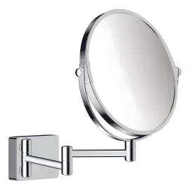 Дзеркало косметичне AddStoris Hansgrohe 41791000 Chrome — вид на білому тлі