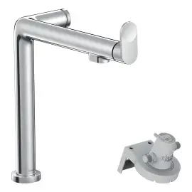 Змішувач для кухні Aqittura M91 Hansgrohe 76804000 Chrome — вид на білому тлі